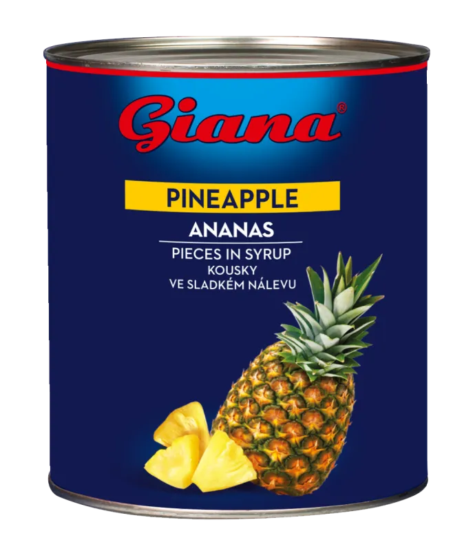 Ananas komadi 3050/1840g, Giana