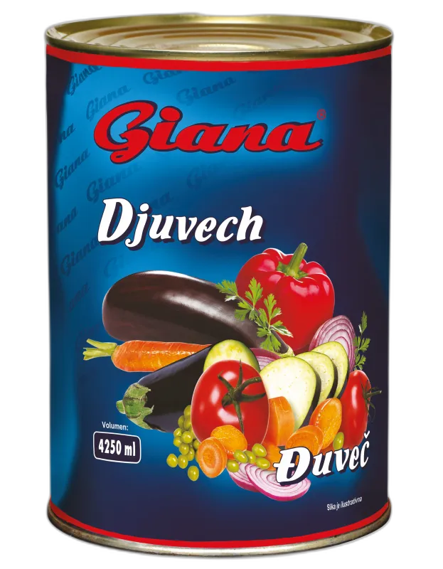 Džuveč 4200g, Giana