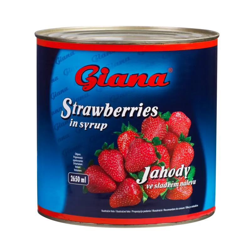 Jagode v sirupu 2550/1000g, Giana