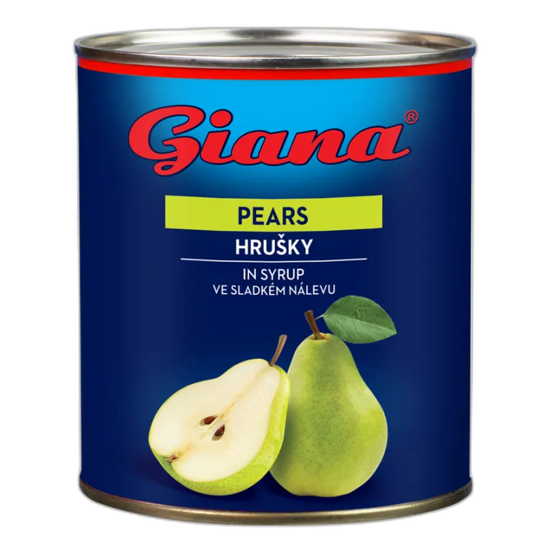 Pears haves 820/460g, Giana