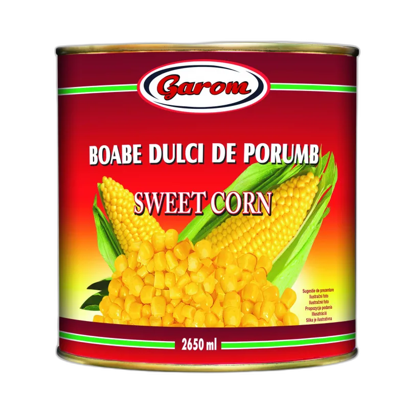 Sladka koruza 2500/1775g, Garom