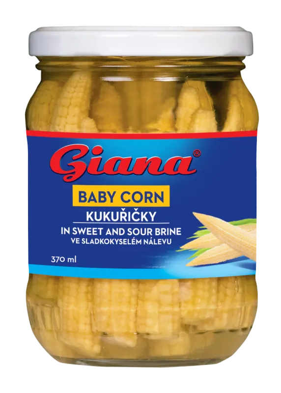 Mini koruzni storžki 340/190g, Giana