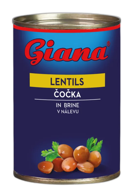 Leča v slanici 400/240g, Giana