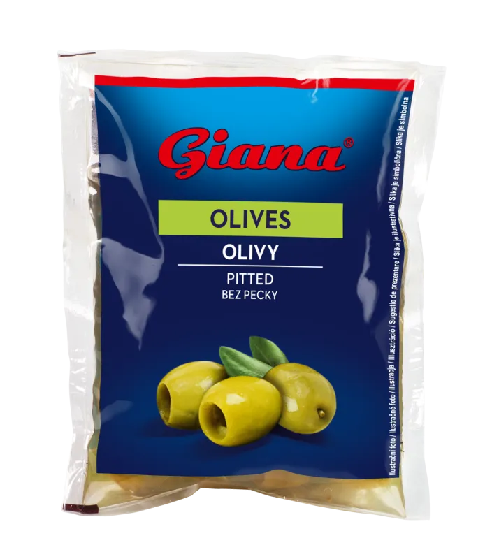 Zelene olive brez koštic 195/70g, Giana