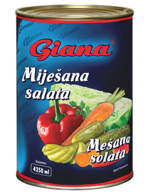 Mešana solata 4200/2200g, Giana
