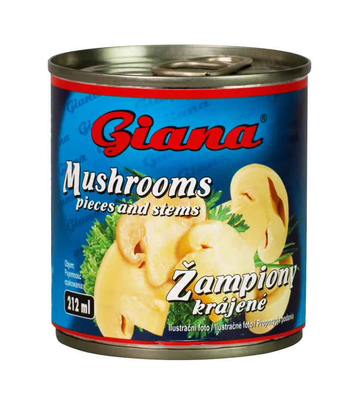 Rezani šampinjoni 200/115g, Giana