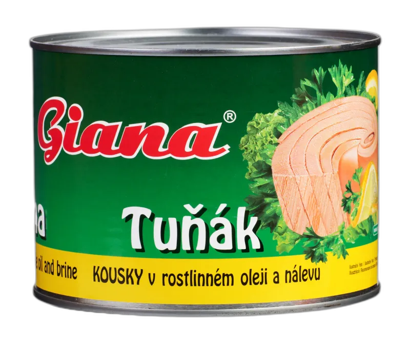 Tun v kosih v rastlinskem olju 1705/1260g, Giana