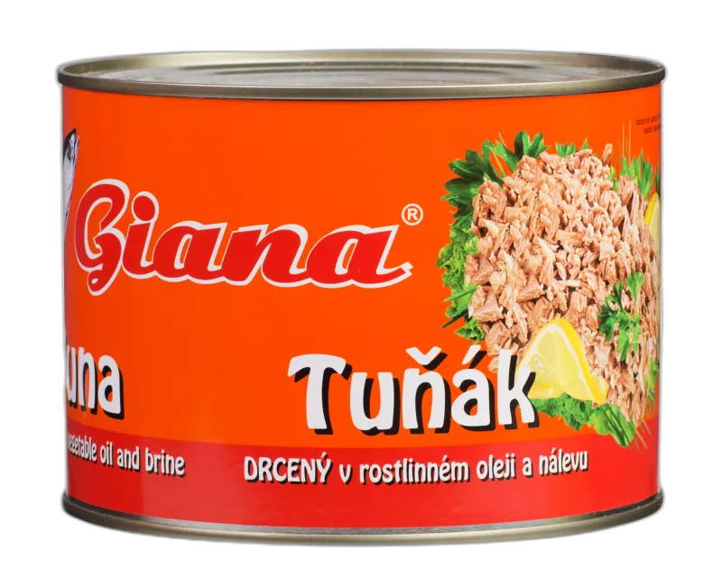 Tun koščki v rastlinskem olju 1705/1260g, Giana