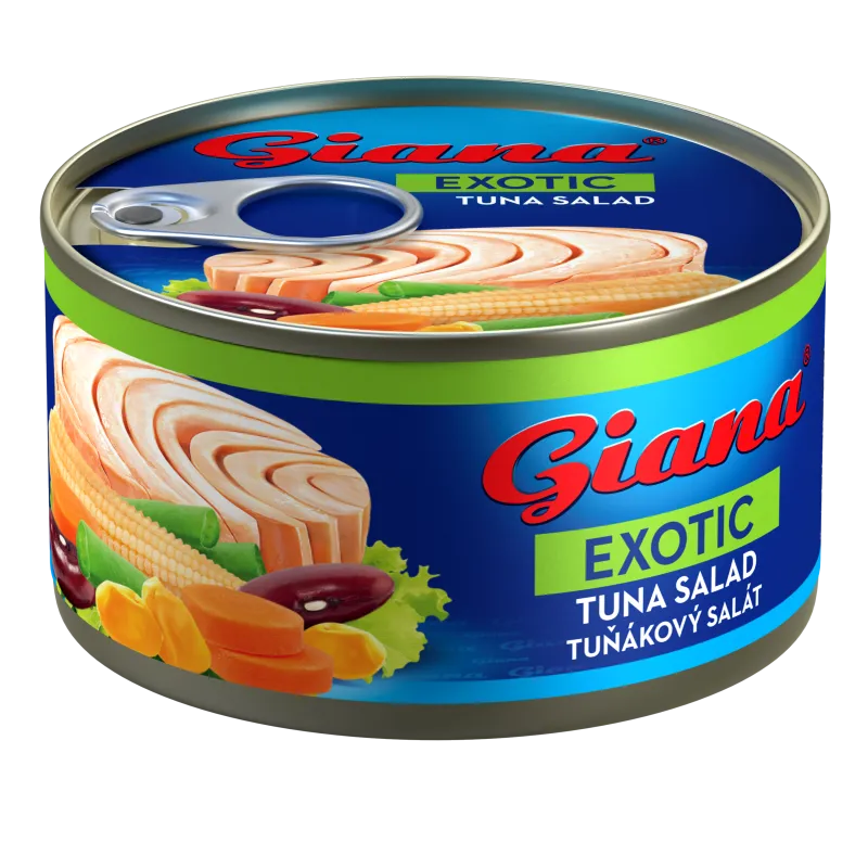 Tuna salata Exotic 185g, Giana