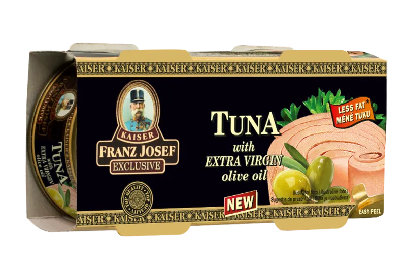 Tuna u ekstra djevičanskom maslinovom ulju duopack 2x60/52g, FJK